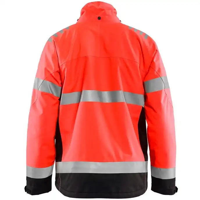 Blåkläder 4780 Warnschutz Winterjacke – rot/schwarz