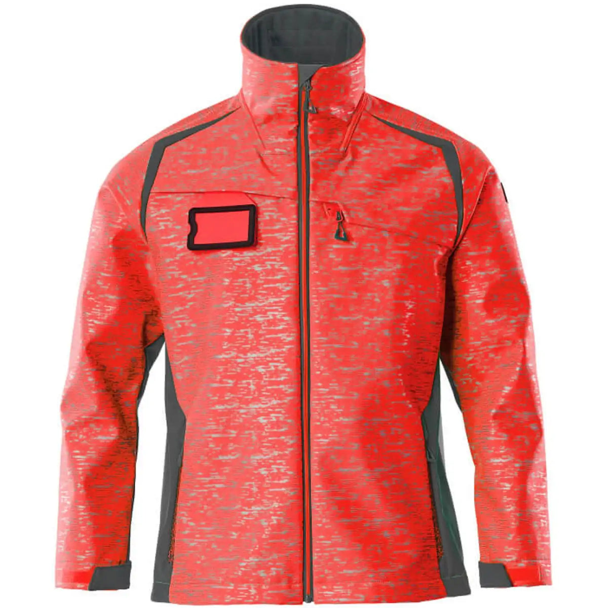 Mascot Accelerate Safe Softshelljacke – rot/dunkelanthrazit