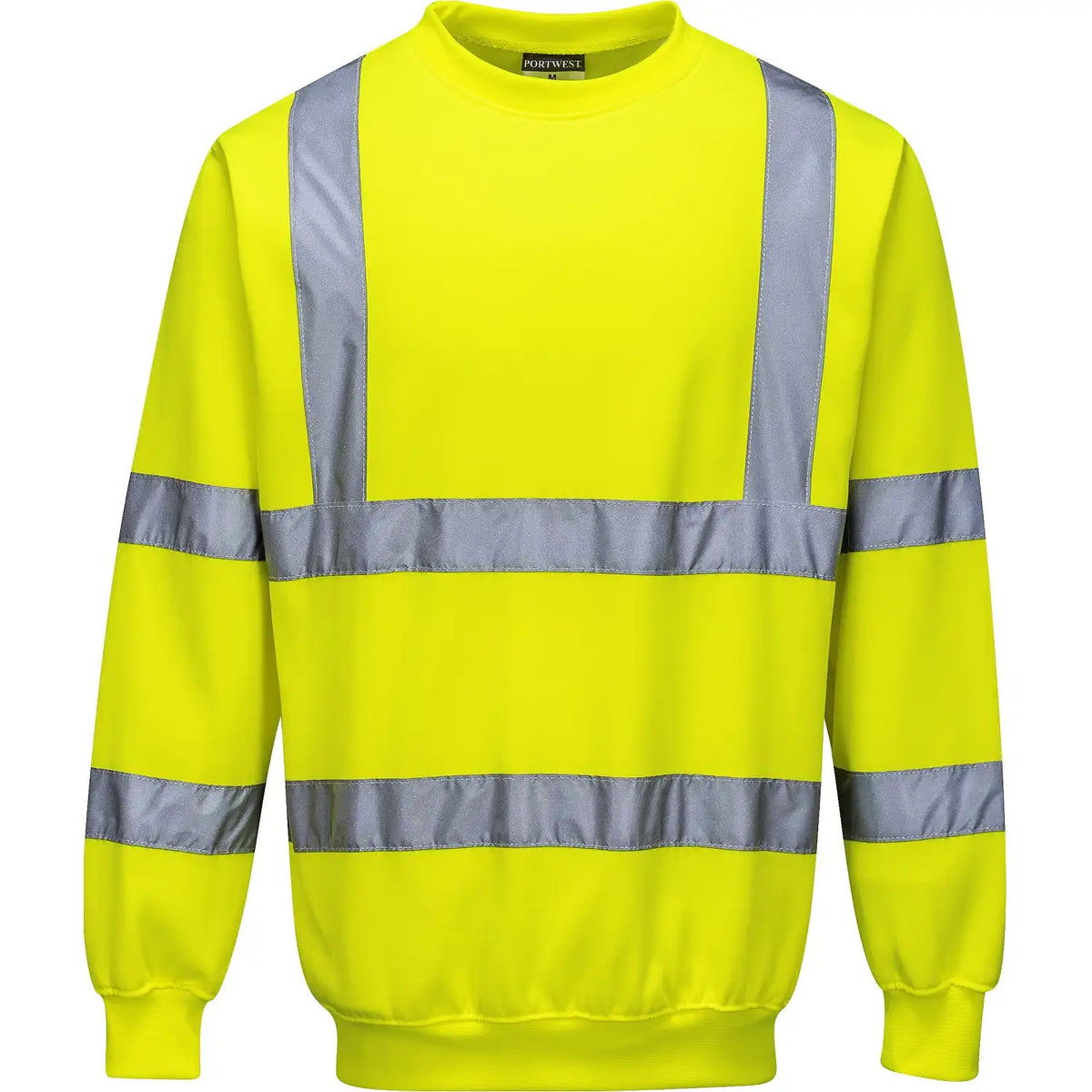 Portwest B303 Warnschutz-Sweatshirt – gelb
