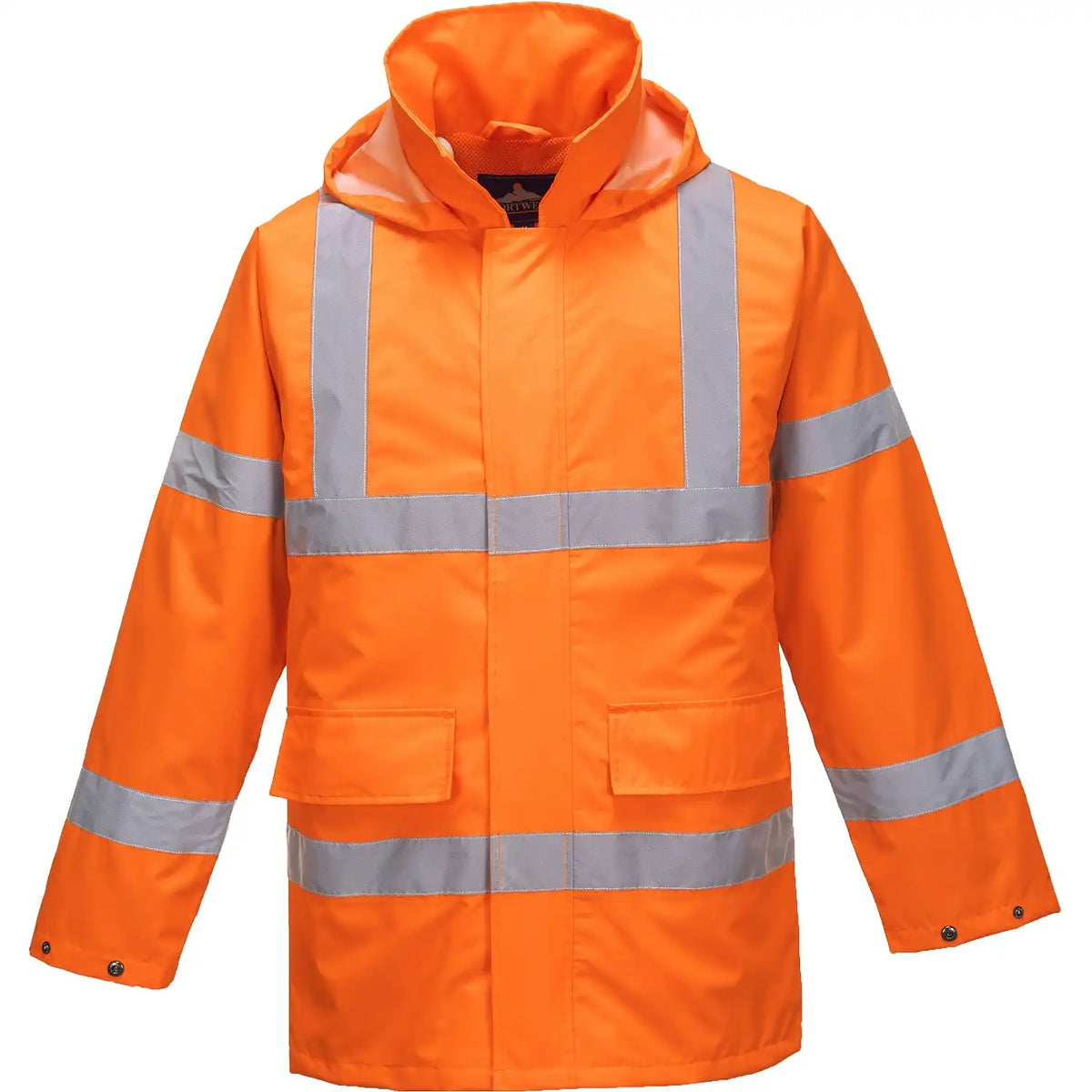 Portwest S160 Warnschutz Regenjacke – orange