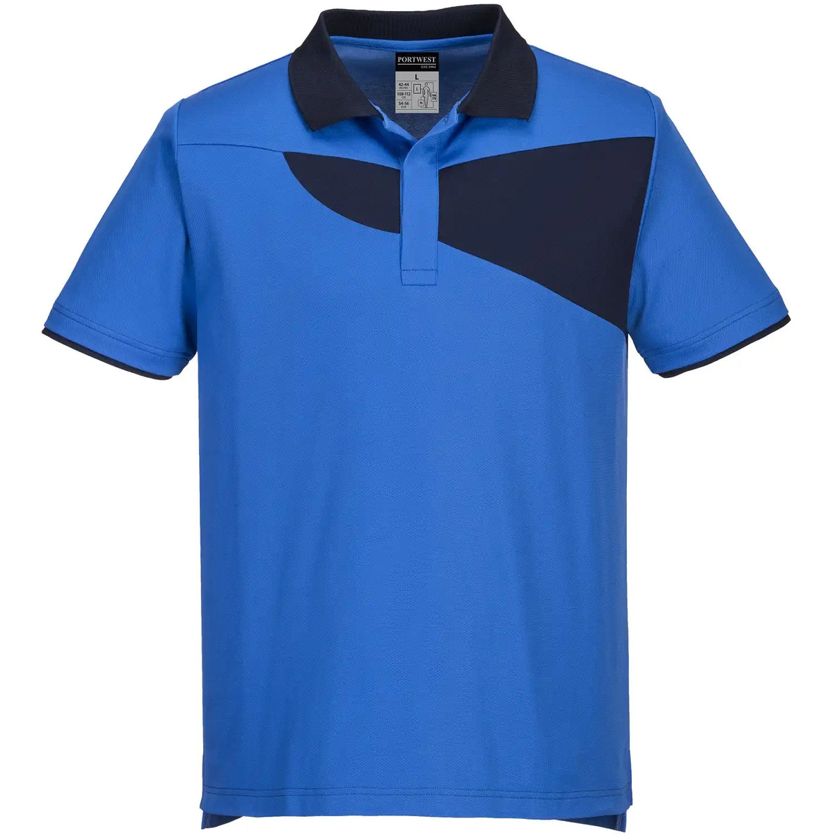 Portwest PW210 PW2 Polo-Shirt – royal/marine