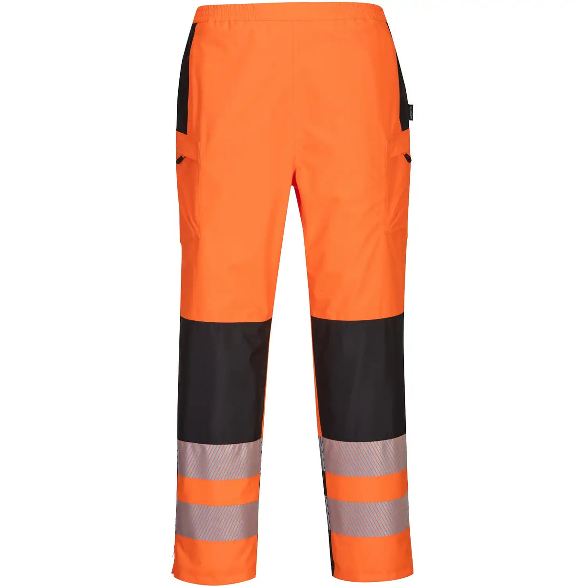 Portwest Damen PW386 PW3 Warnschutz Regenhose – orange/schwarz