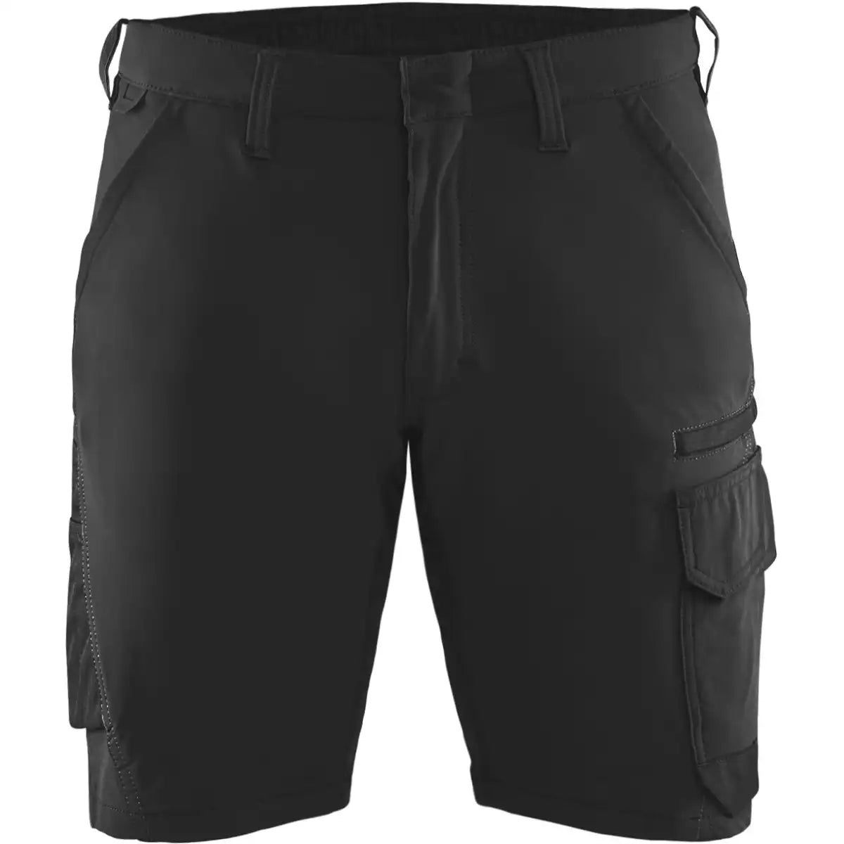 Blåkläder 1423 Stretch Service-Shorts – schwarz/dunkelgrau