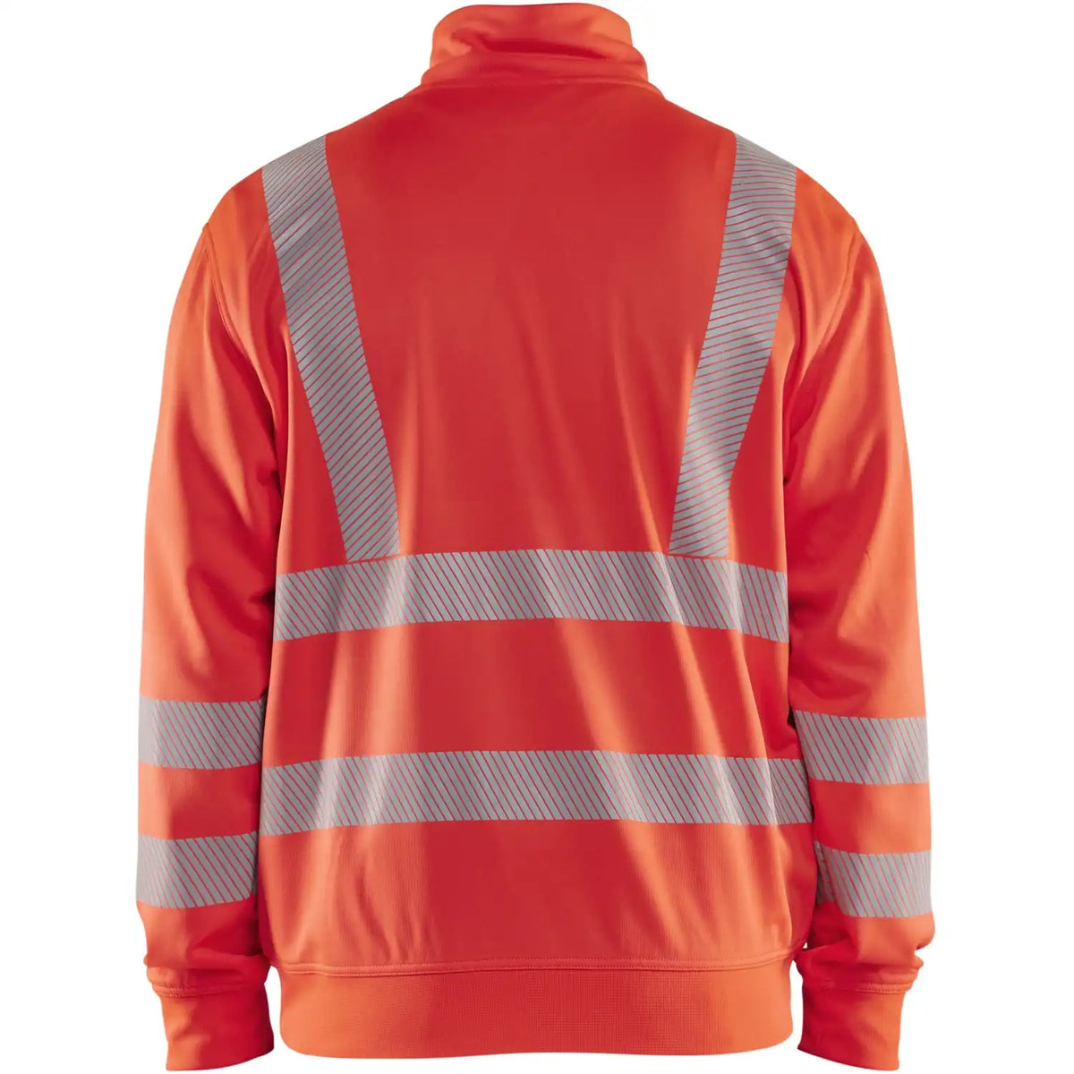 Blåkläder 3564 Warnschutz Zip-Sweatshirt Kl. 3 – rot