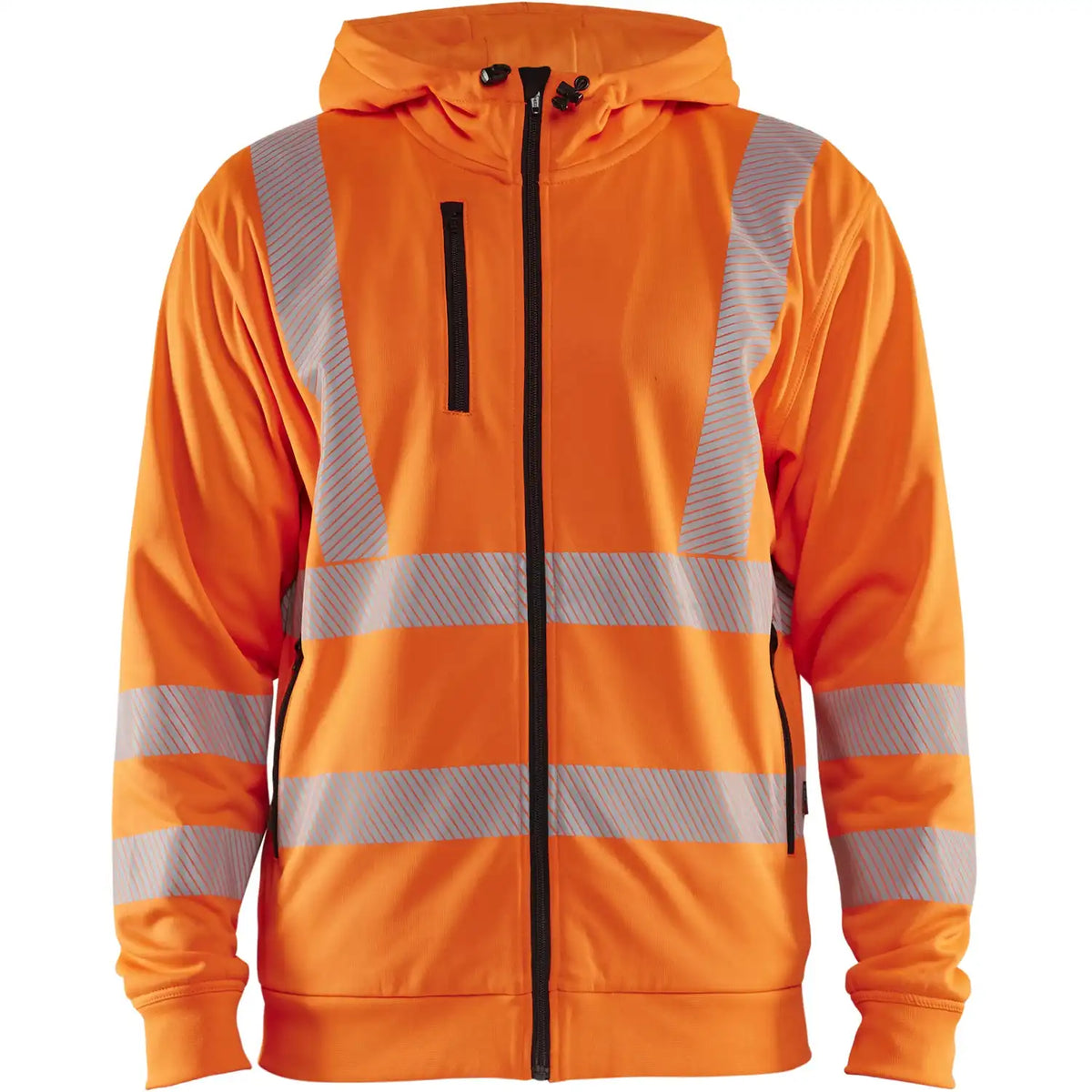 Blåkläder Kl. 3 3565 Warnschutz Kapuzen-Sweatjacke – orange