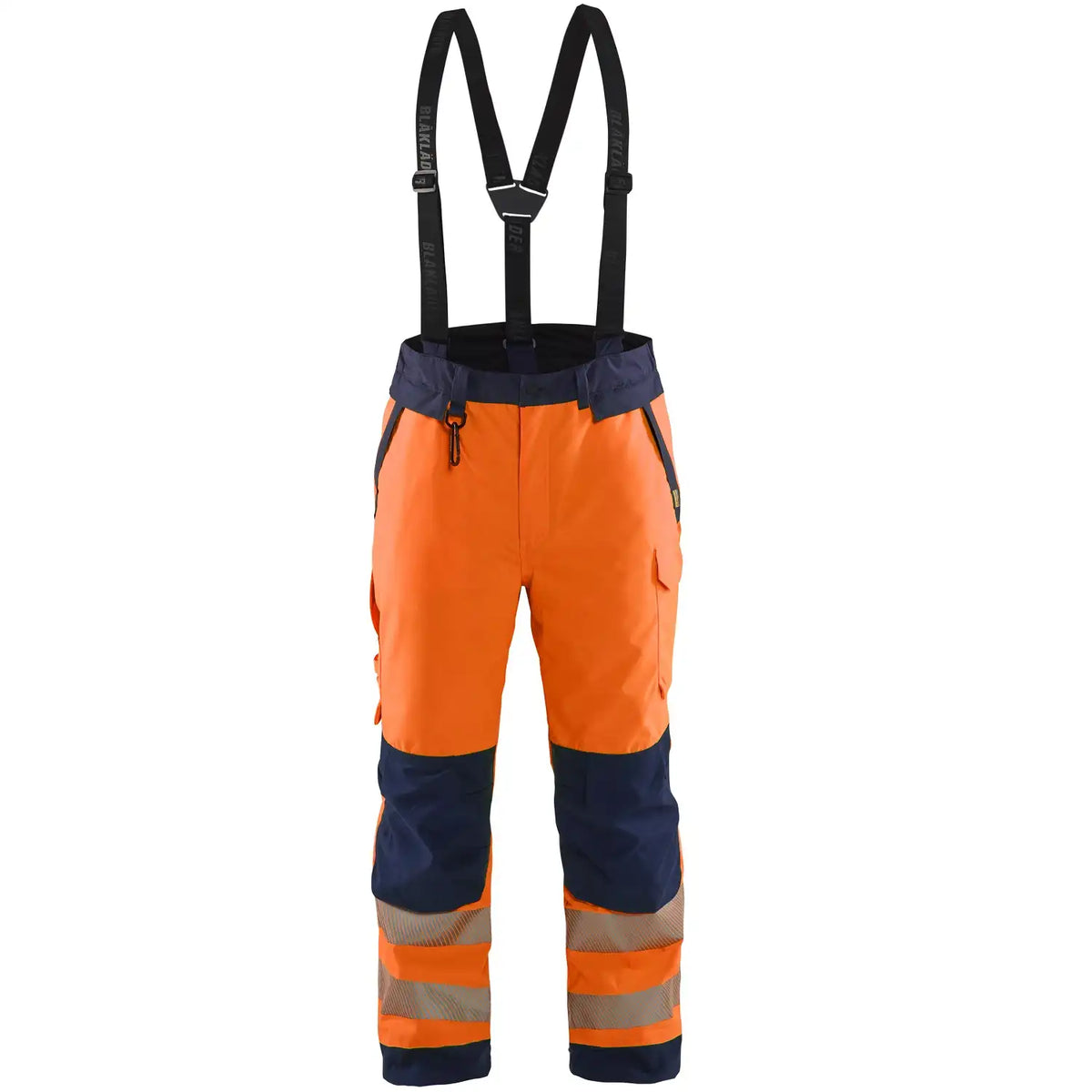 Blåkläder 1875 Warnschutz Winterhose – orange/marine