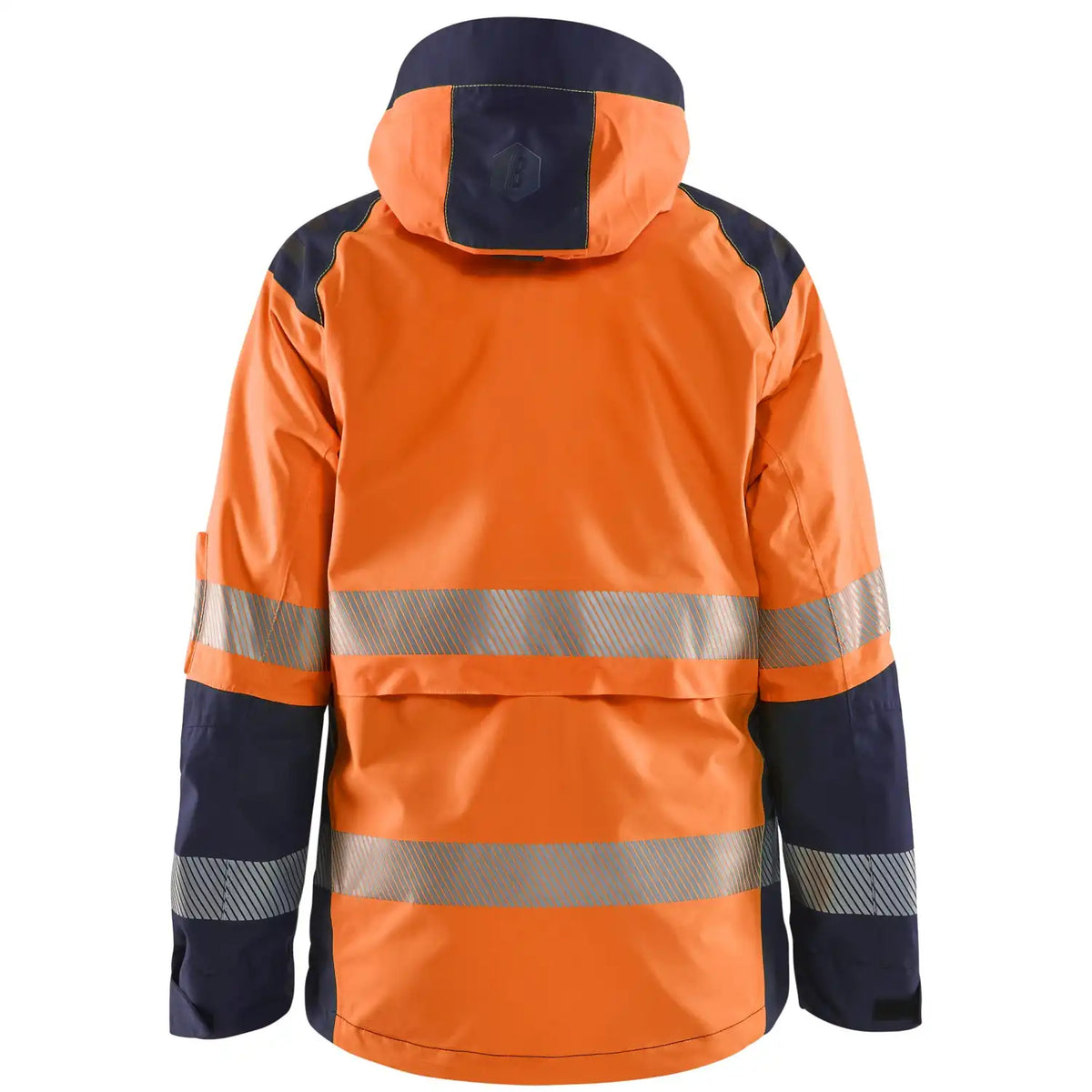 Blåkläder Damen 4436 Warnschutz Regenjacke Kl. 2 – orange/marine