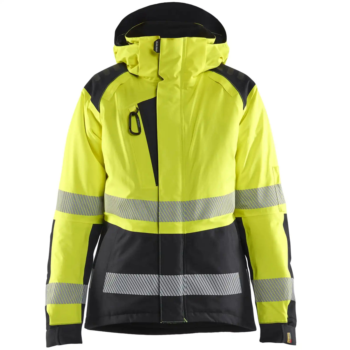 Blåkläder Damen 4456 Warnschutz Winterjacke Kl 2 – gelb/schwarz