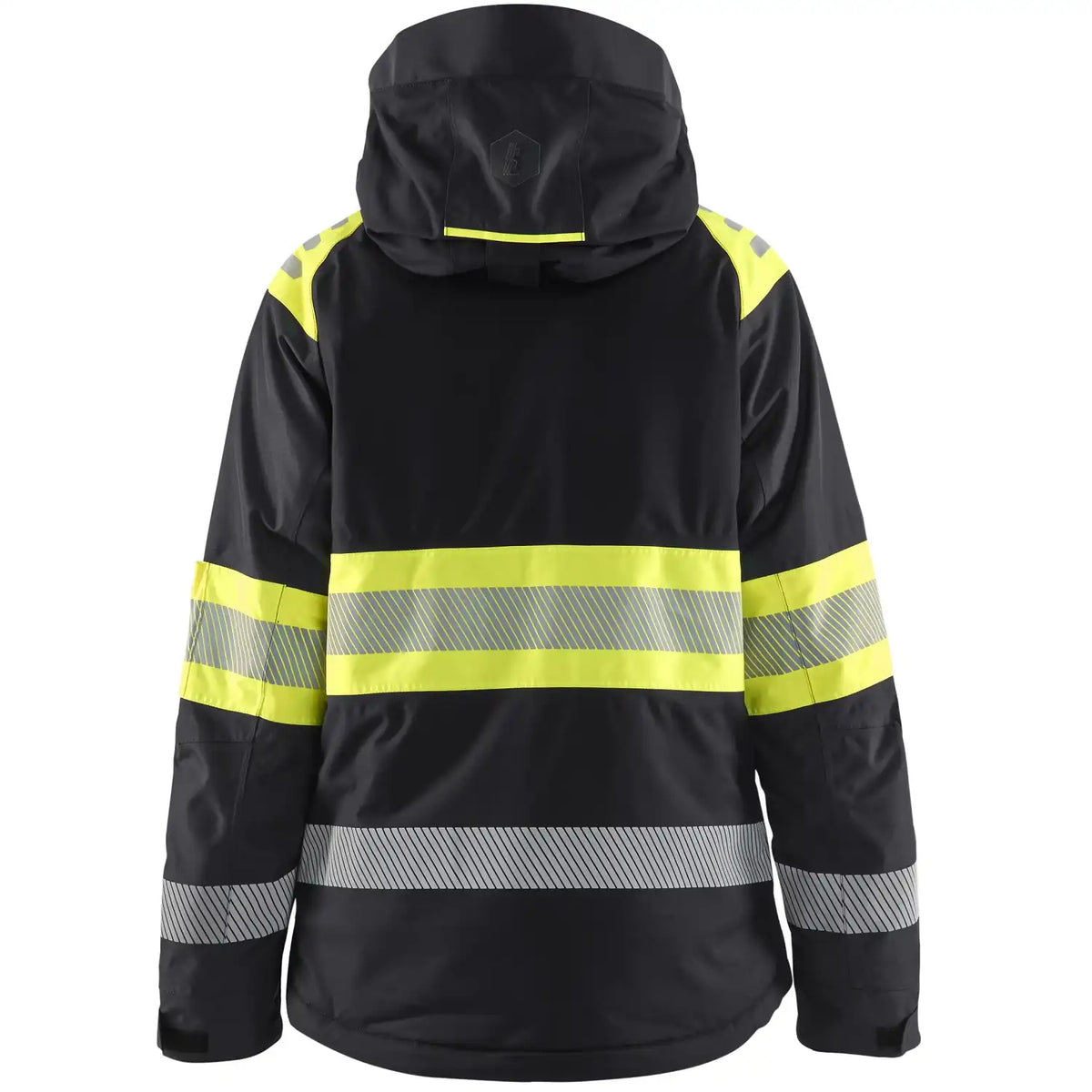 Blåkläder Damen 4470 Warnschutz Winterjacke Kl 1 – schwarz/gelb