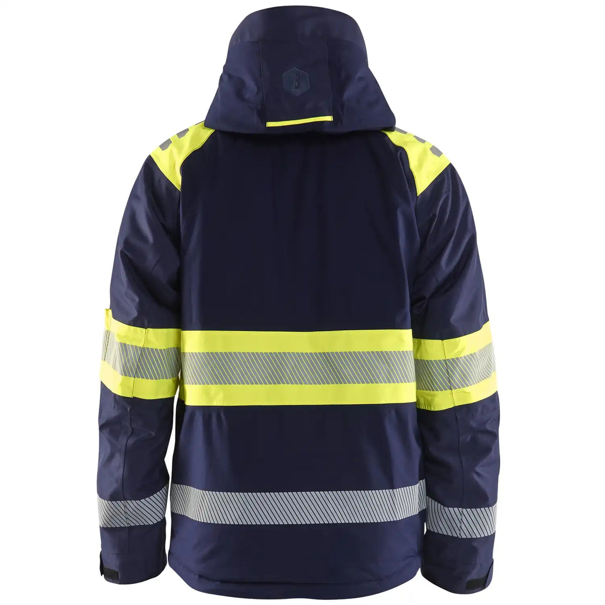 Blåkläder 4480 Warnschutz Winterjacke Kl. 1 – marine/gelb