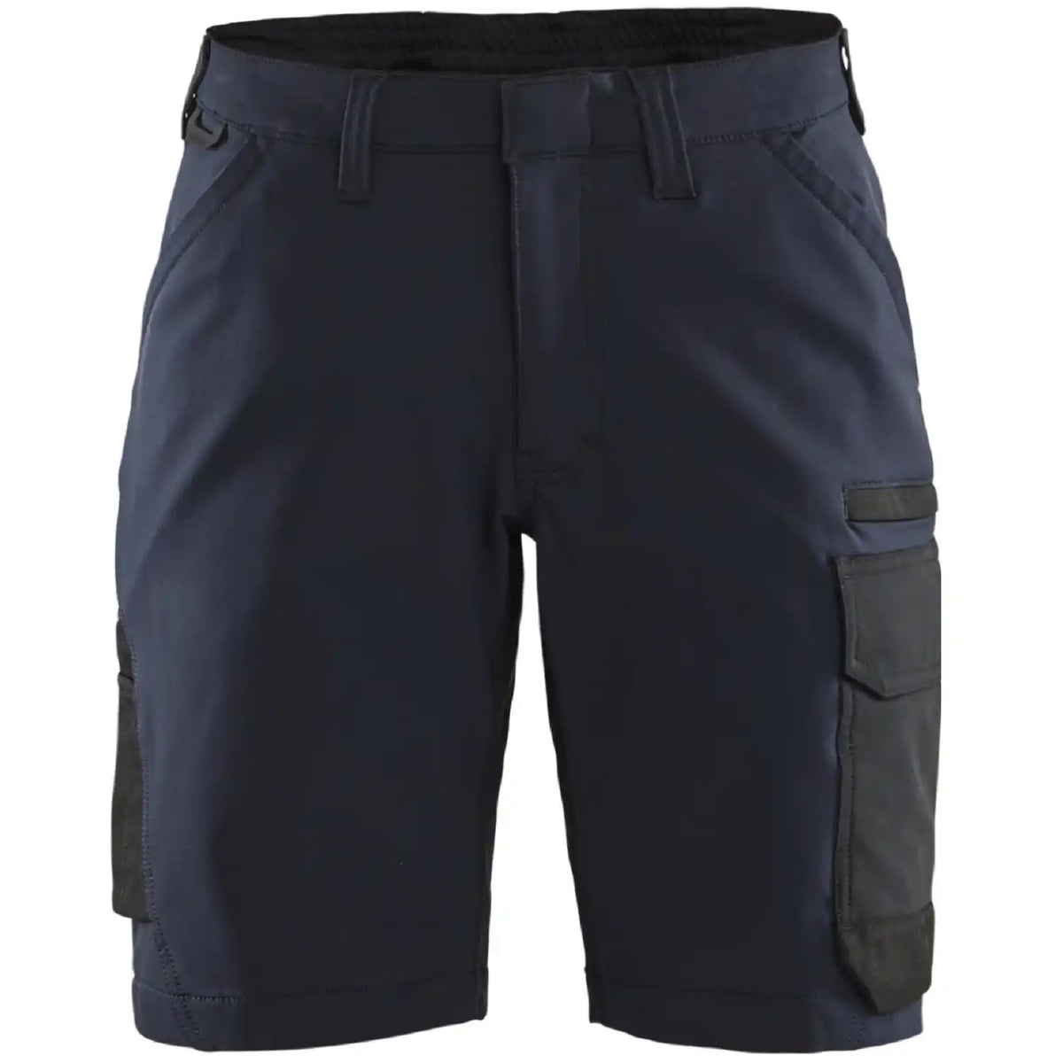 Blåkläder Damen 7123 Stretch Service-Shorts – dunkelmarine/schwarz