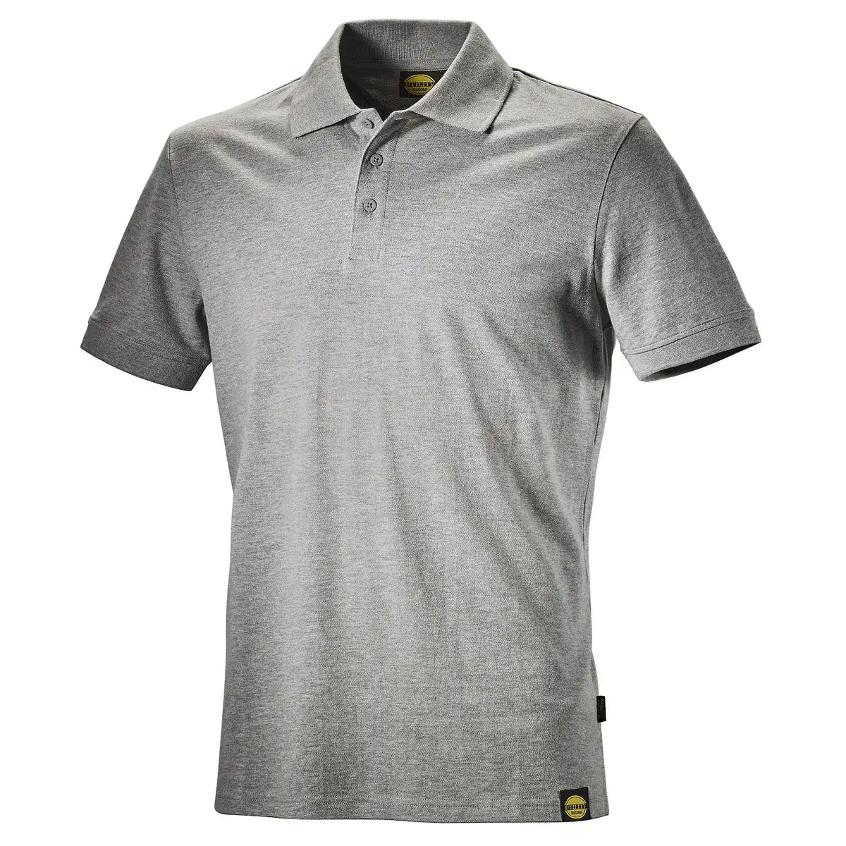 Diadora Atlar Organic Gots Polo-Shirt – grau-meliert
