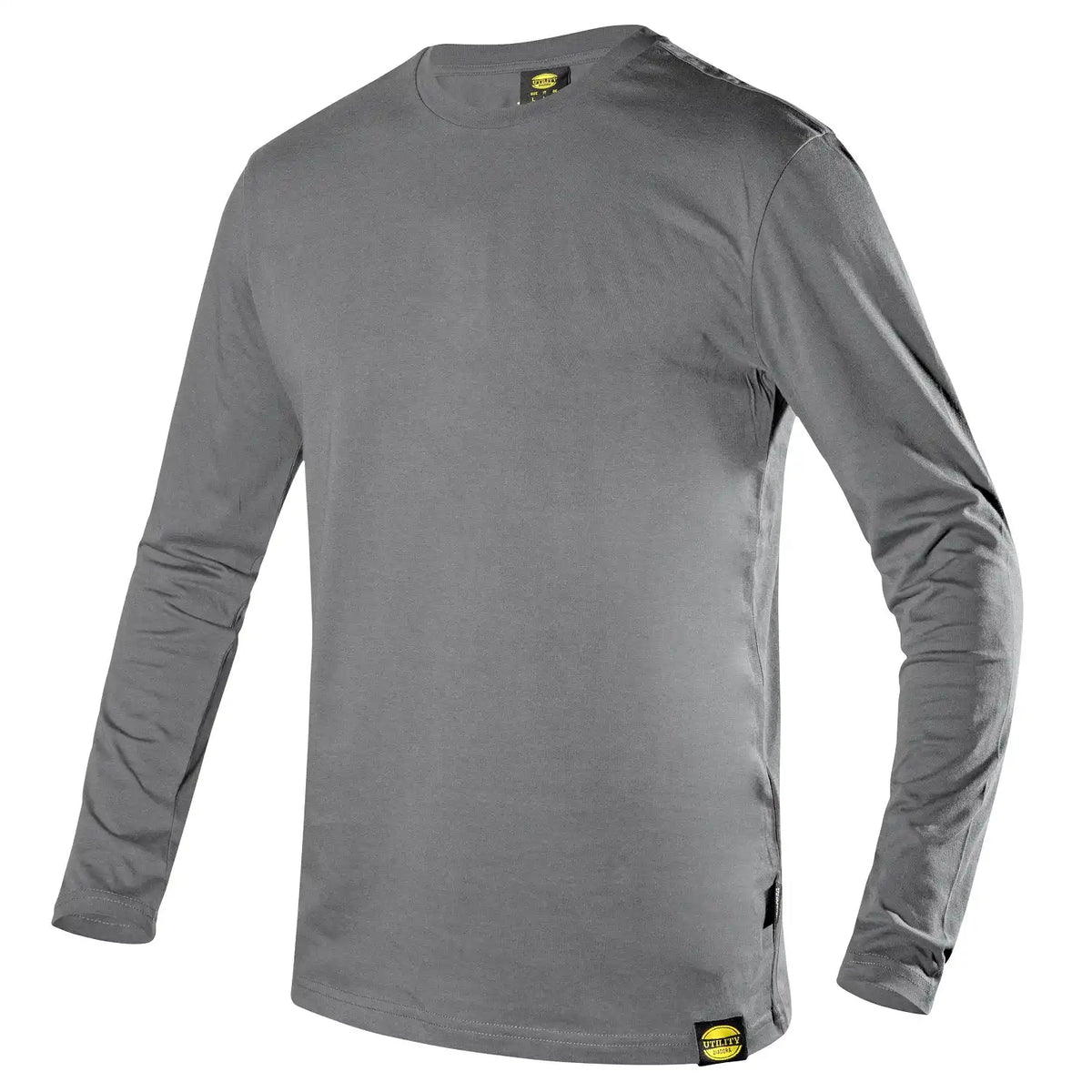 Diadora ML Mono Organic Gots Langarmshirt – grau
