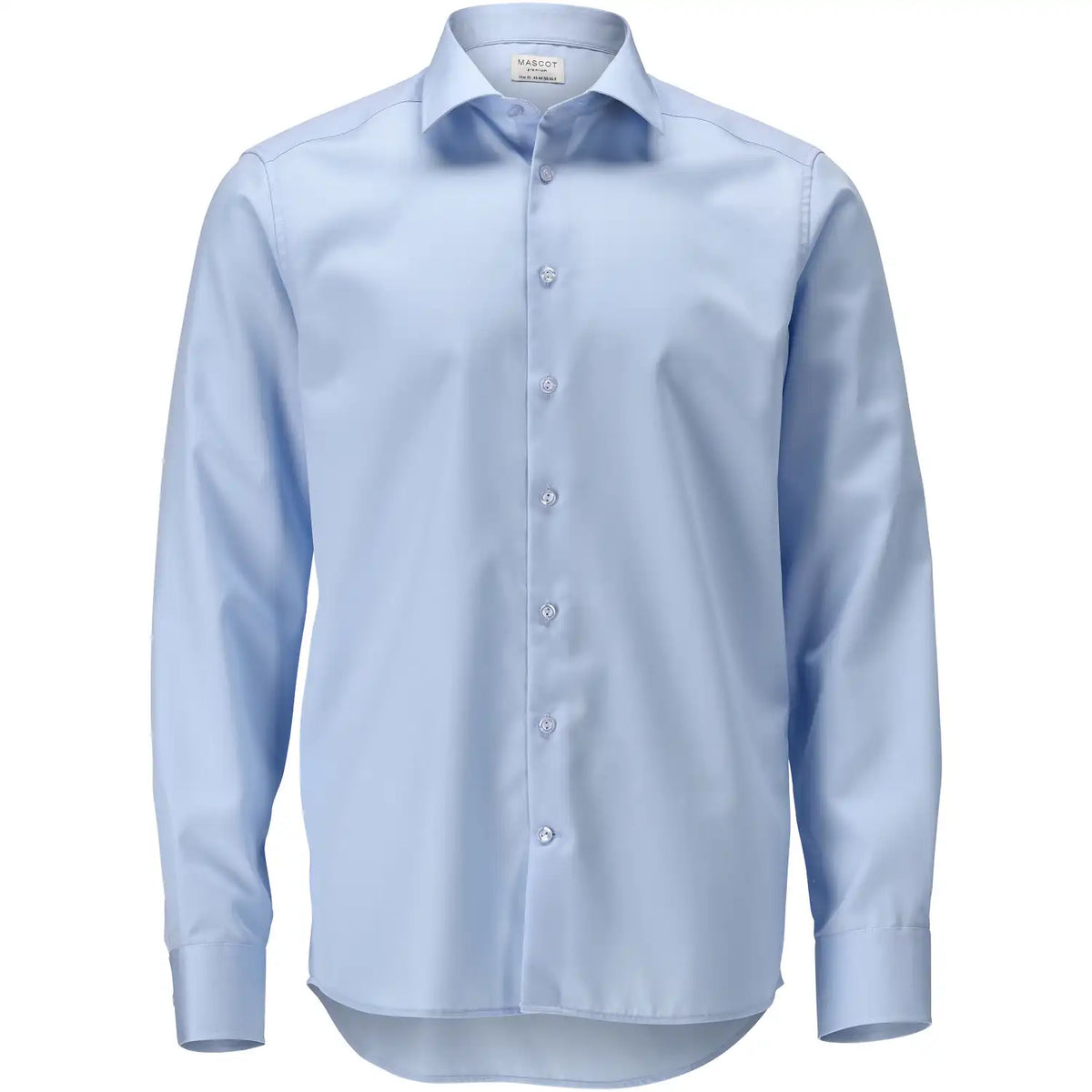 Mascot 20504-750 Frontline Hemd langarm Slim Fit – hellblau