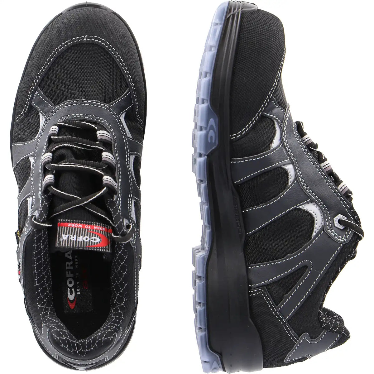 Cofra Franklin SB Sicherheitshalbschuhe schwarz – schwarz