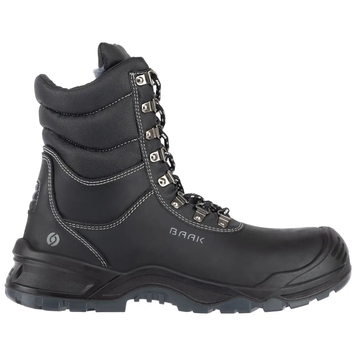 Baak MAGNUS2 S3 Winter Sicherheitsstiefel schwarz – schwarz