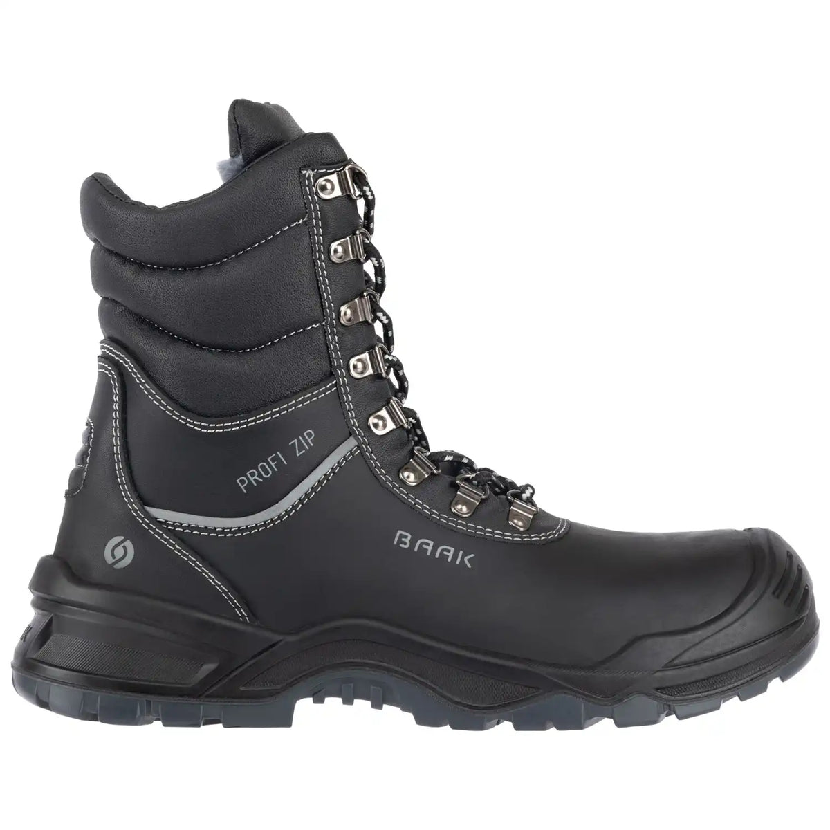 Baak Magnus PROFI2 S3S Winter Sicherheitsstiefel schwarz – schwarz