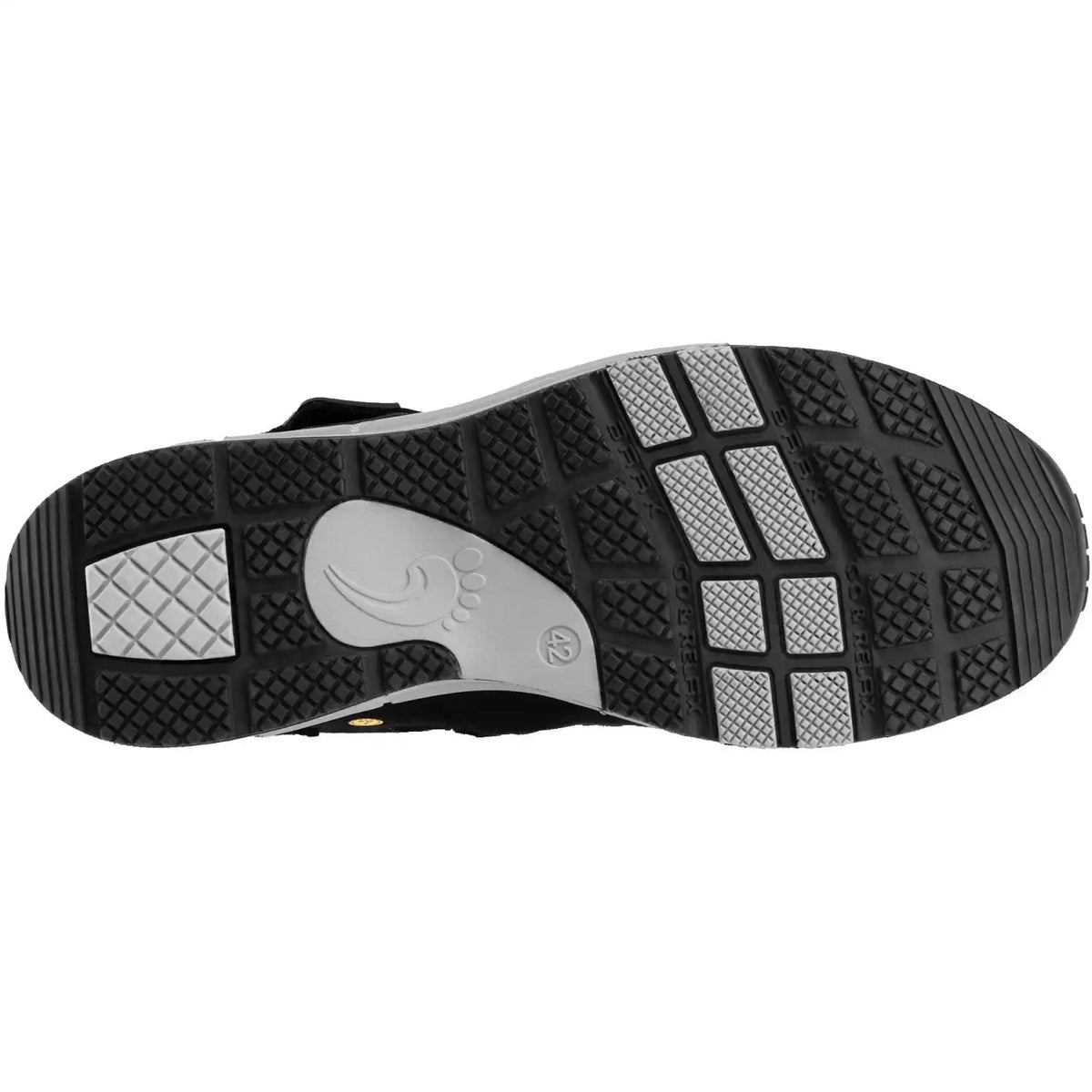 Baak Randy Sports Light S1P Sicherheitssandalen schwarz – schwarz