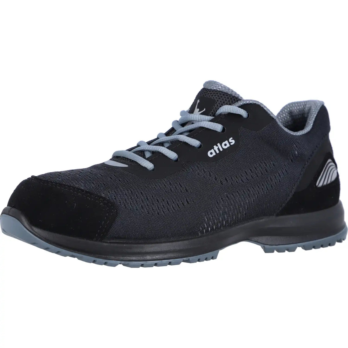 Atlas Damen GX 245 S1P Sicherheitshalbschuhe schwarz – schwarz
