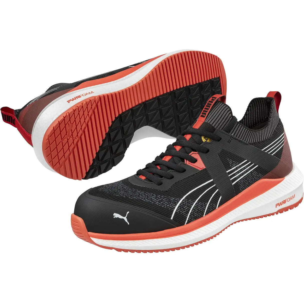 Sicherheitshalbschuhe S1PS TURBO BLK/RED LOW PUMA®