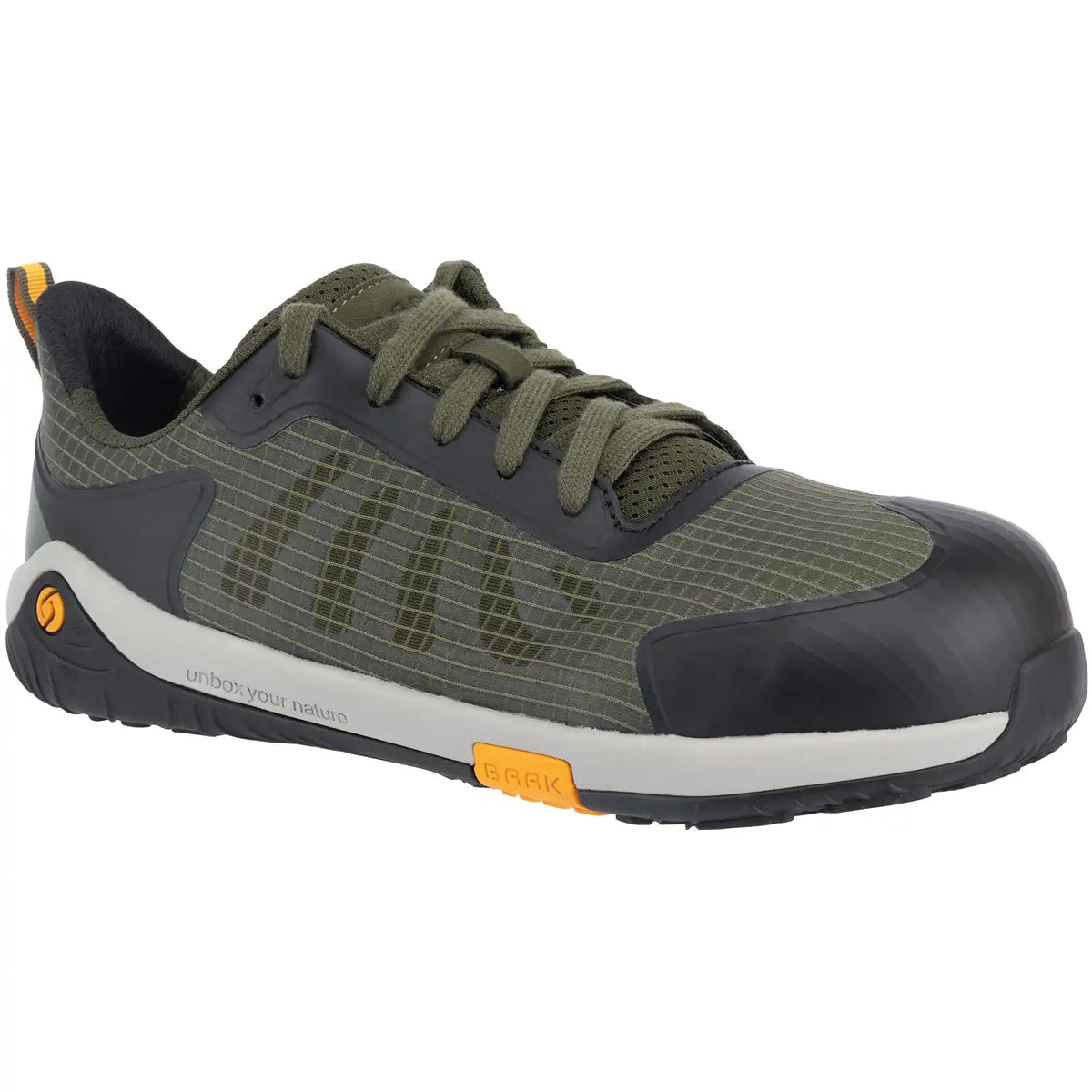 Baak PAN S1PS Barfuß Sicherheitshalbschuhe grün – grün