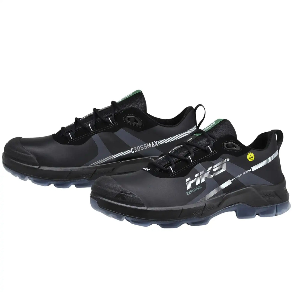 HKS Explorer S3S Sicherheitshalbschuhe grün – schwarz