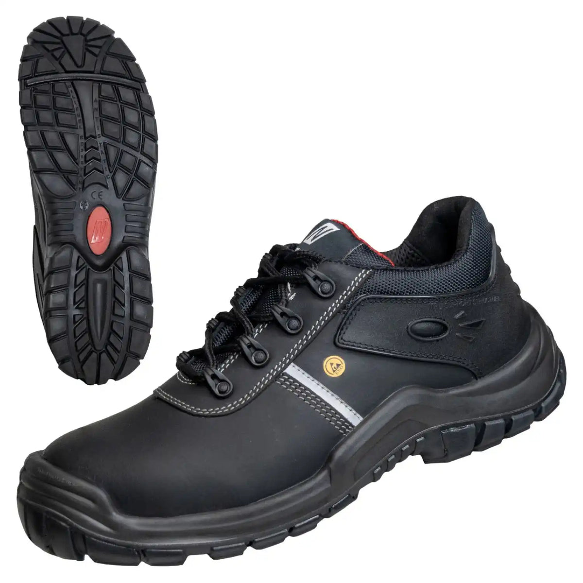 Nitras Utility Step S3L Sicherheitshalbschuhe schwarz – schwarz
