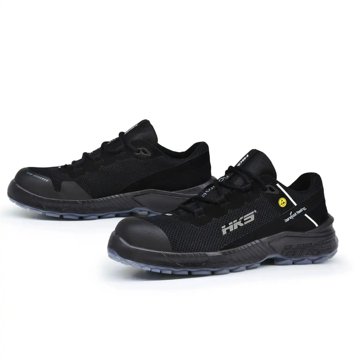 HKS BFS 50 S1P Barfuß Sicherheitshalbschuhe schwarz – schwarz