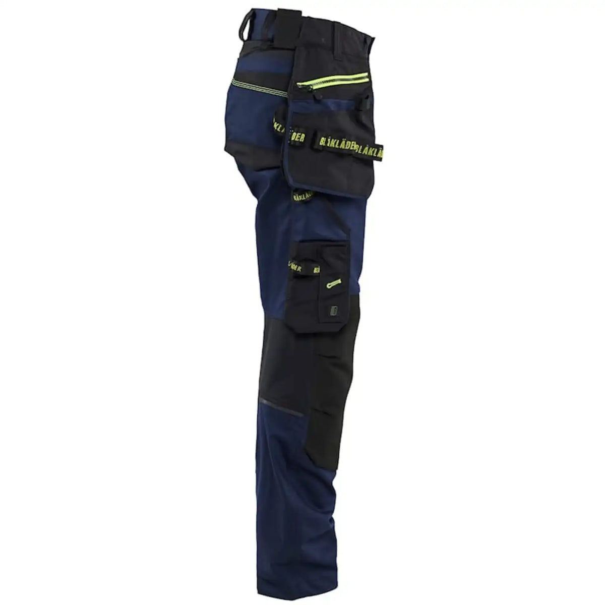 Blåkläder Damen Stretch 7170 Arbeitshose – dunkelmarine/gelb
