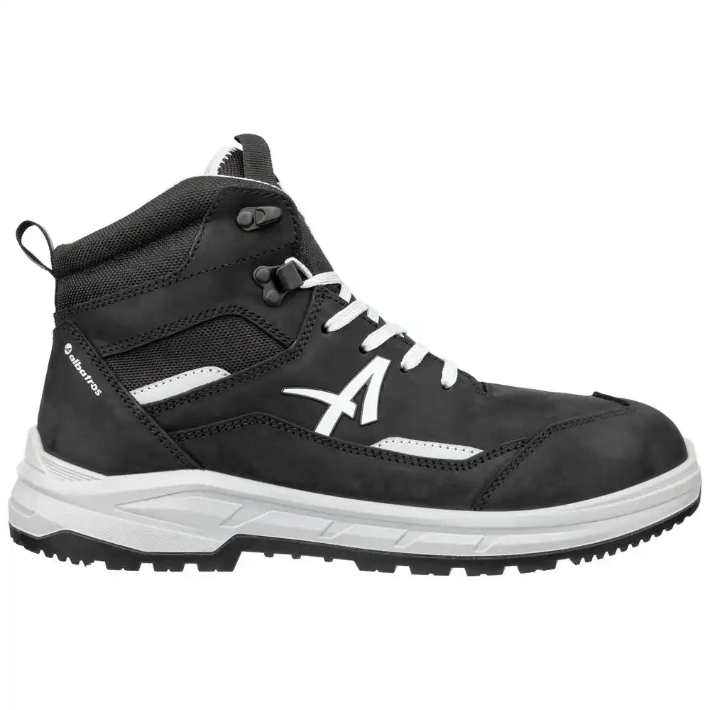 Albatros Vector BLK MID S3 Sicherheitsschuhe schwarz – schwarz