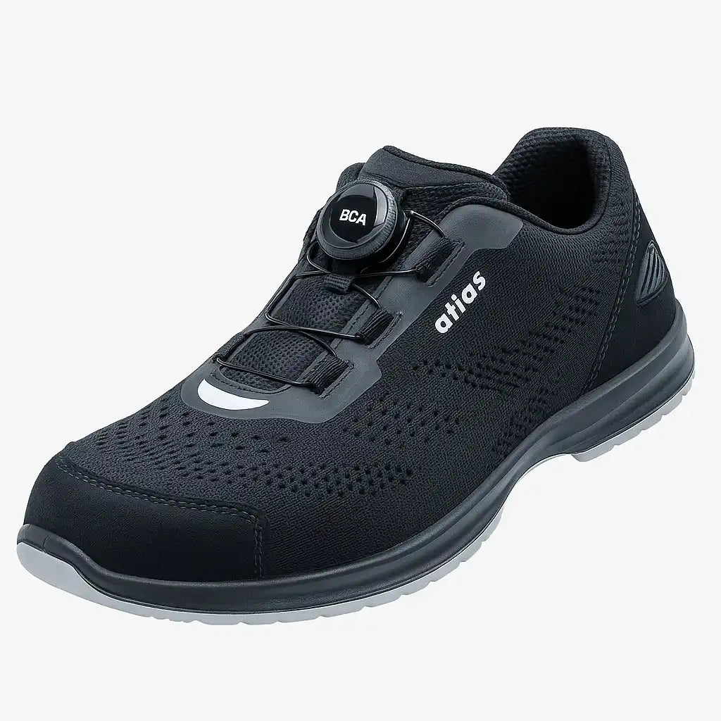 Atlas Runner 955 XP S1P Sicherheitshalbschuhe schwarz – schwarz