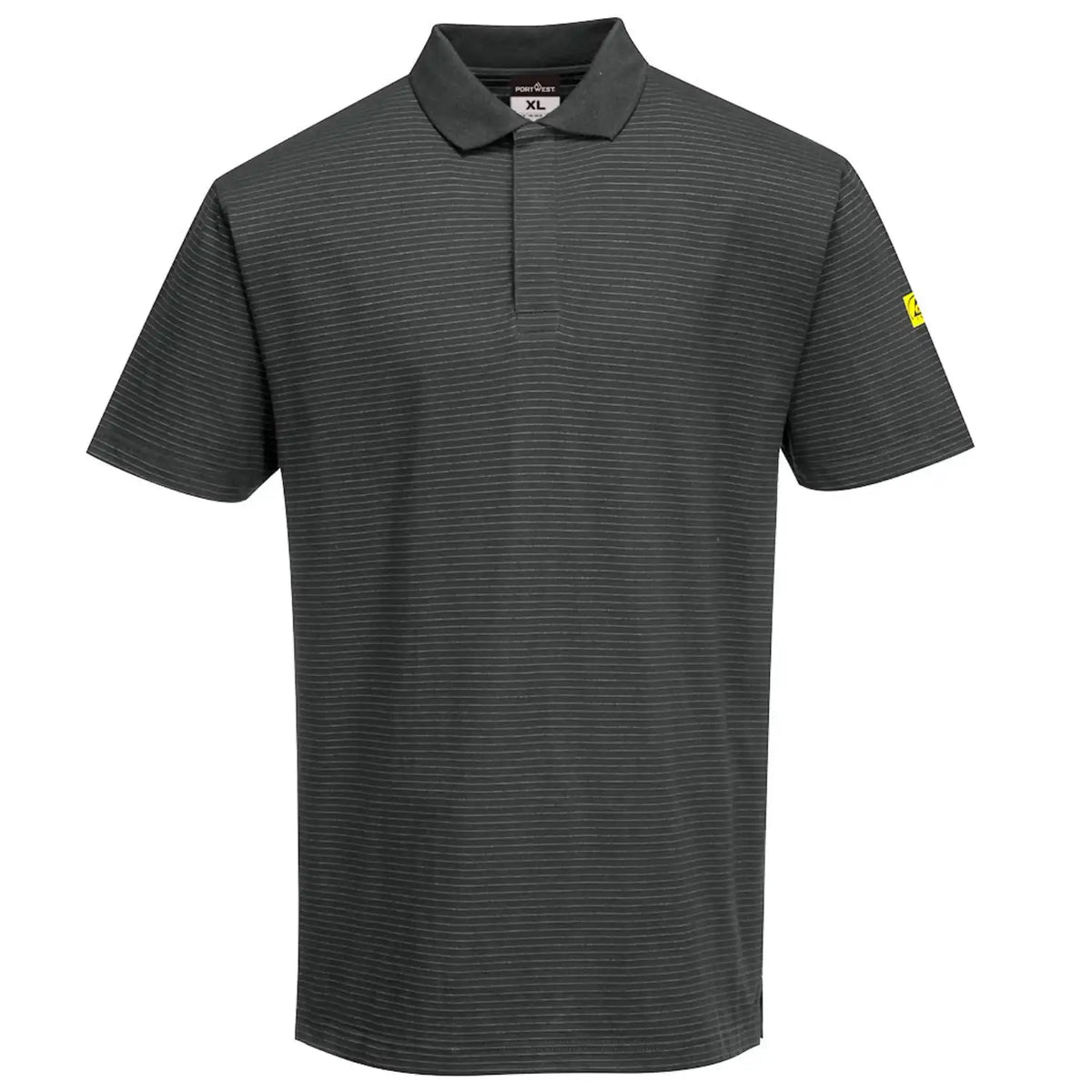 Portwest AS21 ESD Antistatik Polo-Shirt – grau