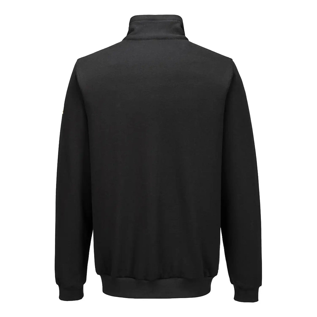 Portwest AS25 ESD Antistatik Zip-Sweatshirt – schwarz