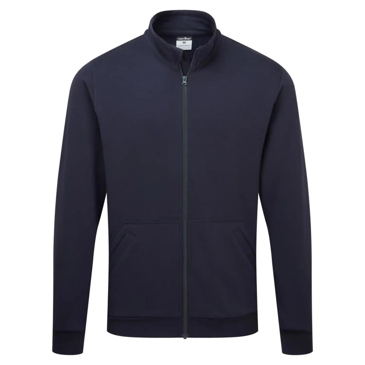 Portwest AS25 ESD Antistatik Zip-Sweatshirt – marine