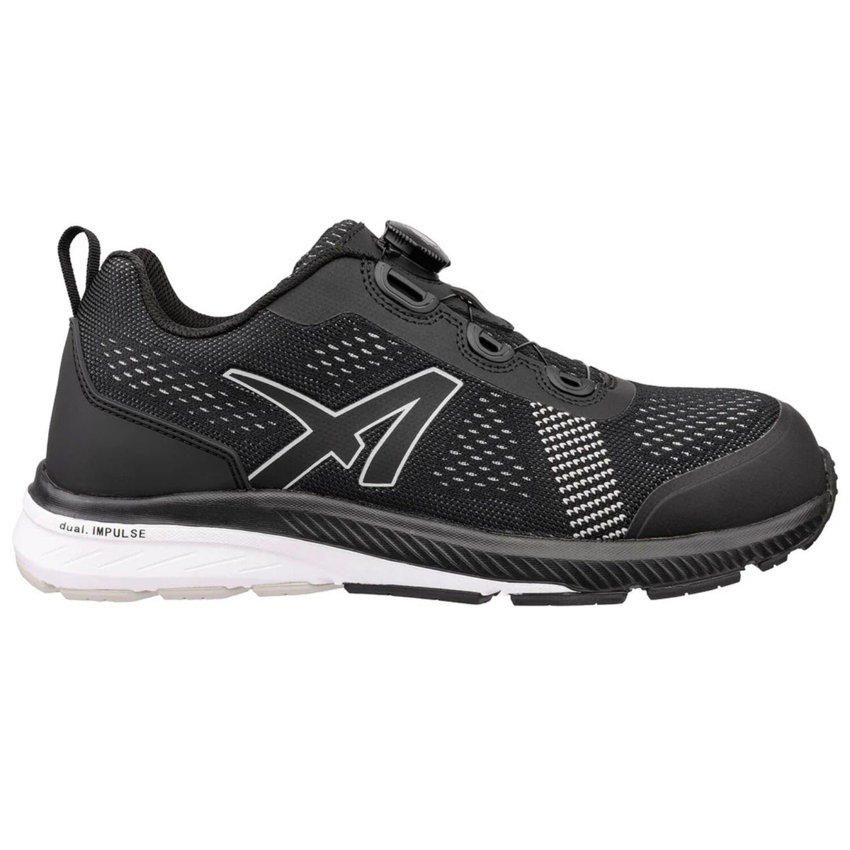 Albatros Voltage QL LOW S1P Halbschuhe schwarz – schwarz