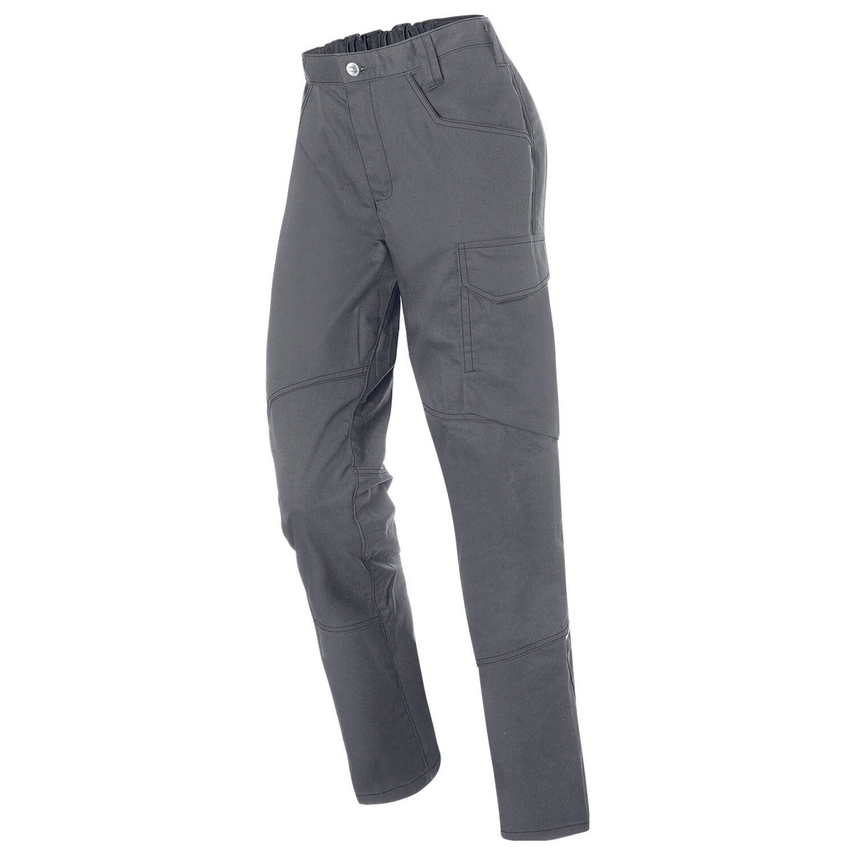 Kübler Damen Iconiq PRO Bundhose – mittelgrau/schwarz