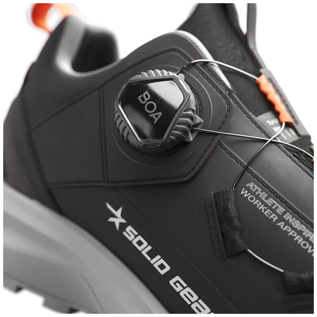Solid Gear Sonar WRP Low BOA S3S Sicherheitshalbschuhe schwarz – schwarz