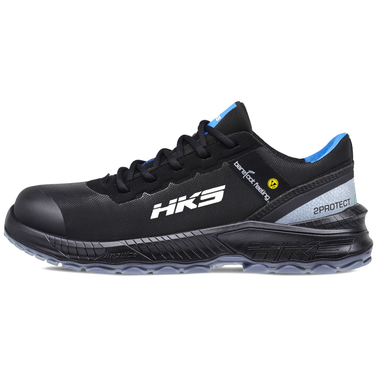 HKS BFS 40 S3 Sicherheitshalbschuhe schwarz – schwarz
