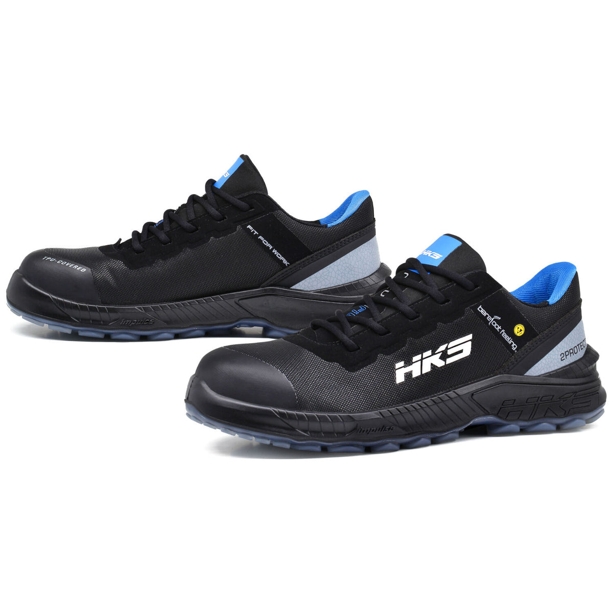 HKS BFS 40 S3 Sicherheitshalbschuhe schwarz – schwarz