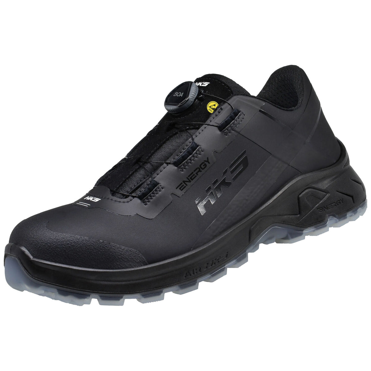 HKS AirGuard BOA S3 Sicherheitshalbschuhe schwarz – schwarz