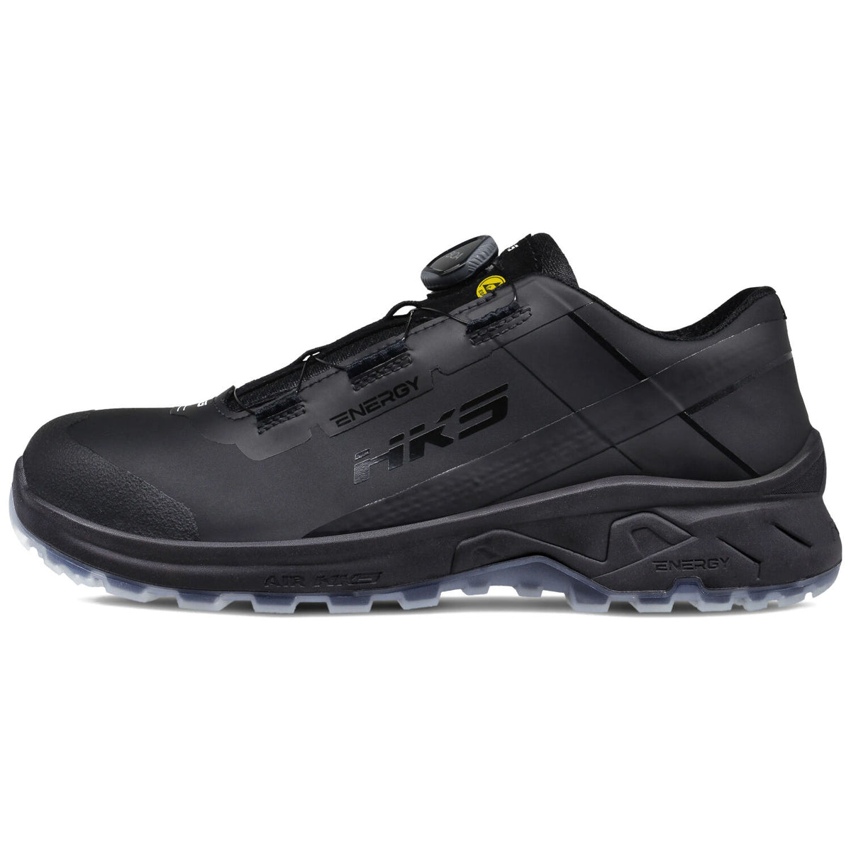 HKS AirGuard BOA S3 Sicherheitshalbschuhe schwarz – schwarz