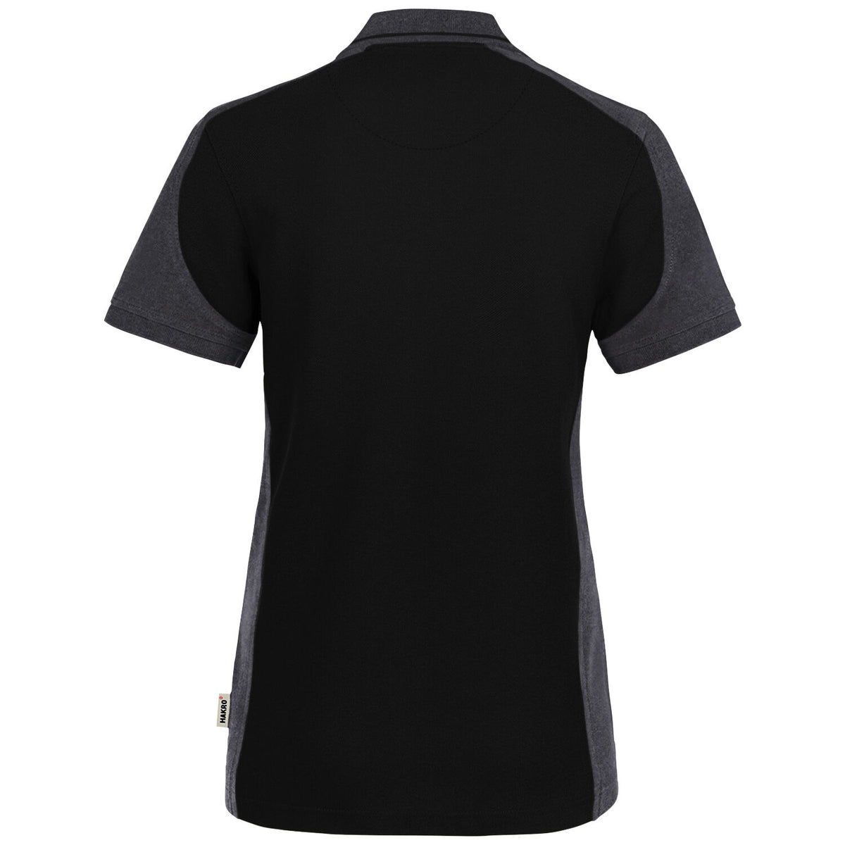 Hakro Damen 339 Contrast Poloshirt Mikralinar – schwarz