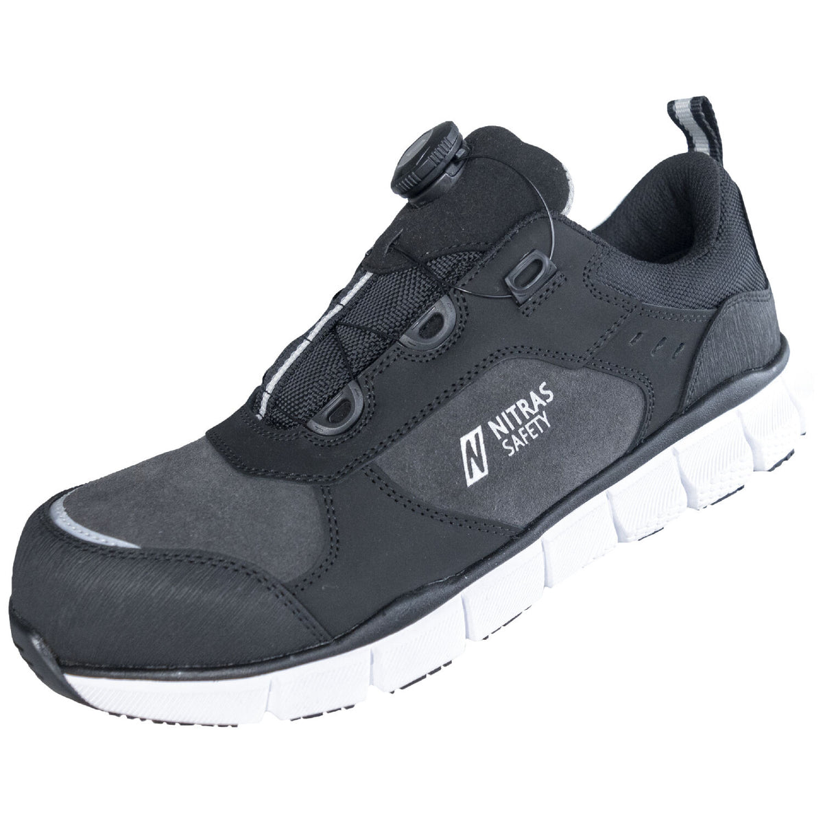 Nitras Sonic Step FIT S3S Sicherheitshalbschuhe grau – grau