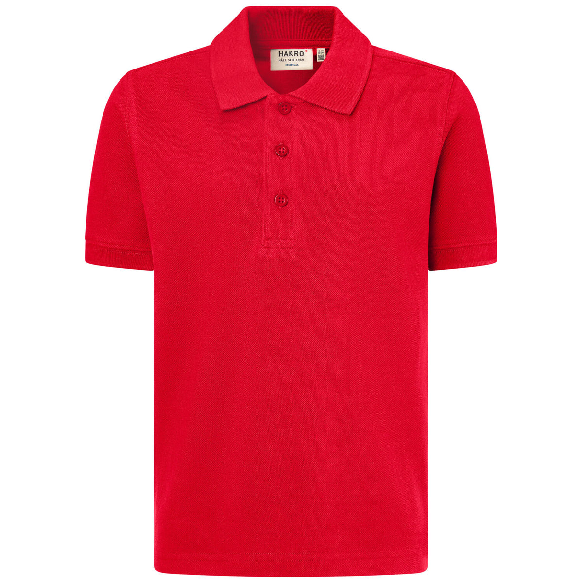 Hakro 545 Kinder Poloshirt Bio-Baumwolle – rot