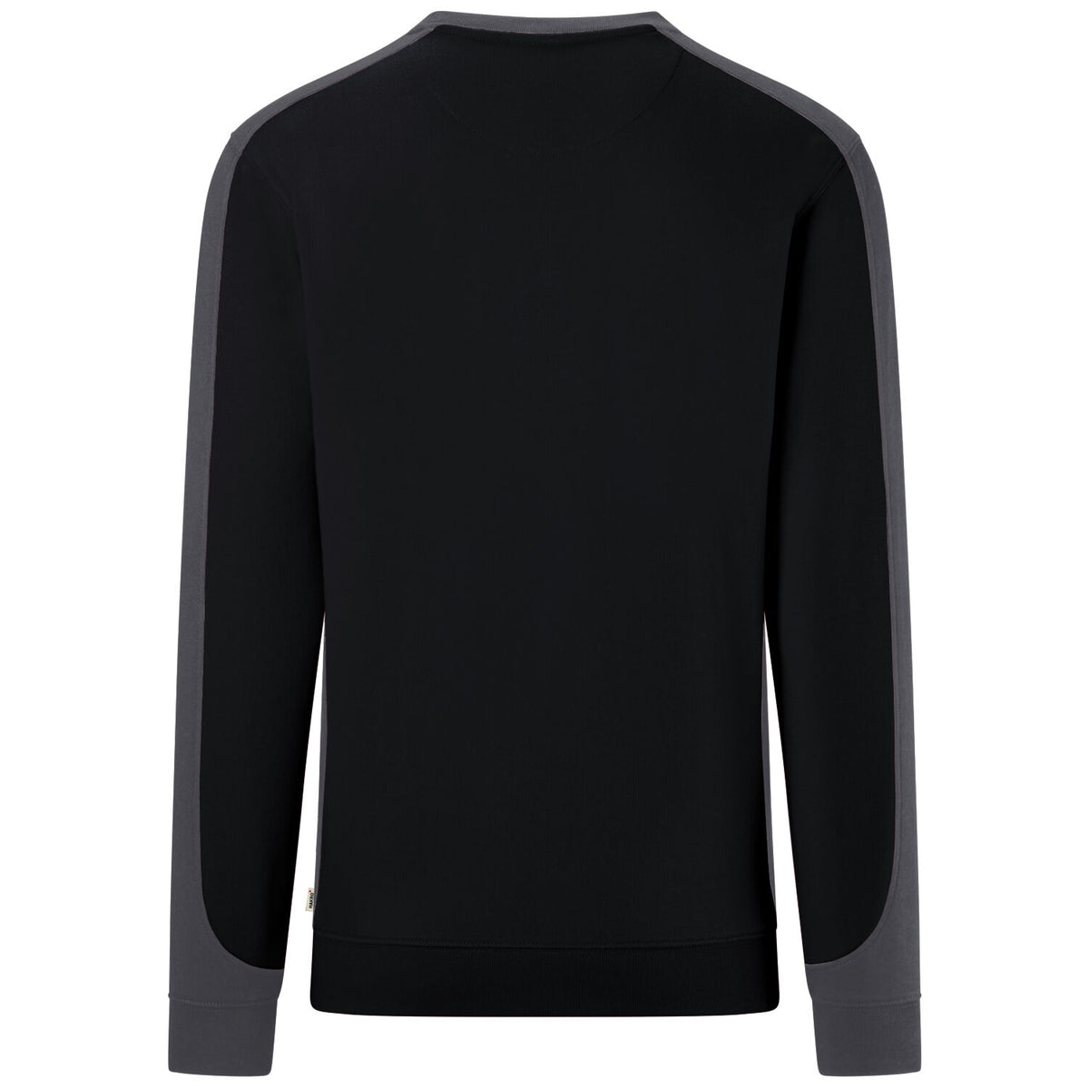 Hakro 549 Sweatshirt Contrast Mikralinar ECO – schwarz