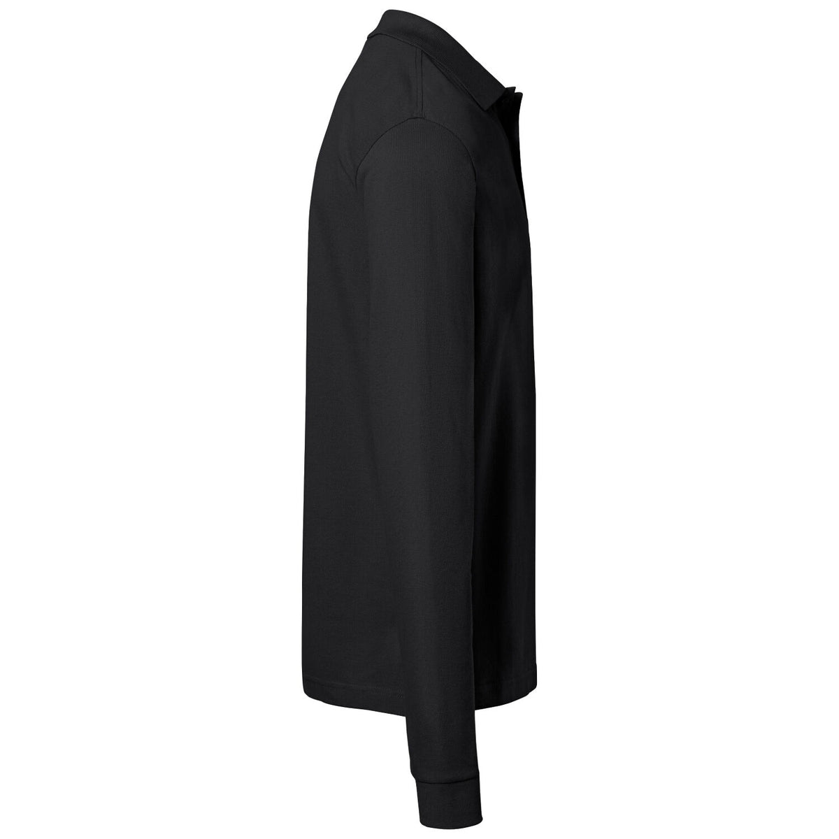 Hakro 817 Langarm Poloshirt Mikralinar ECO – schwarz