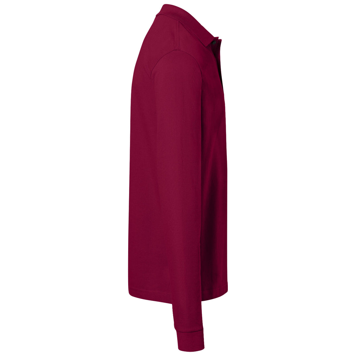 Hakro 817 Langarm Poloshirt Mikralinar ECO – weinrot
