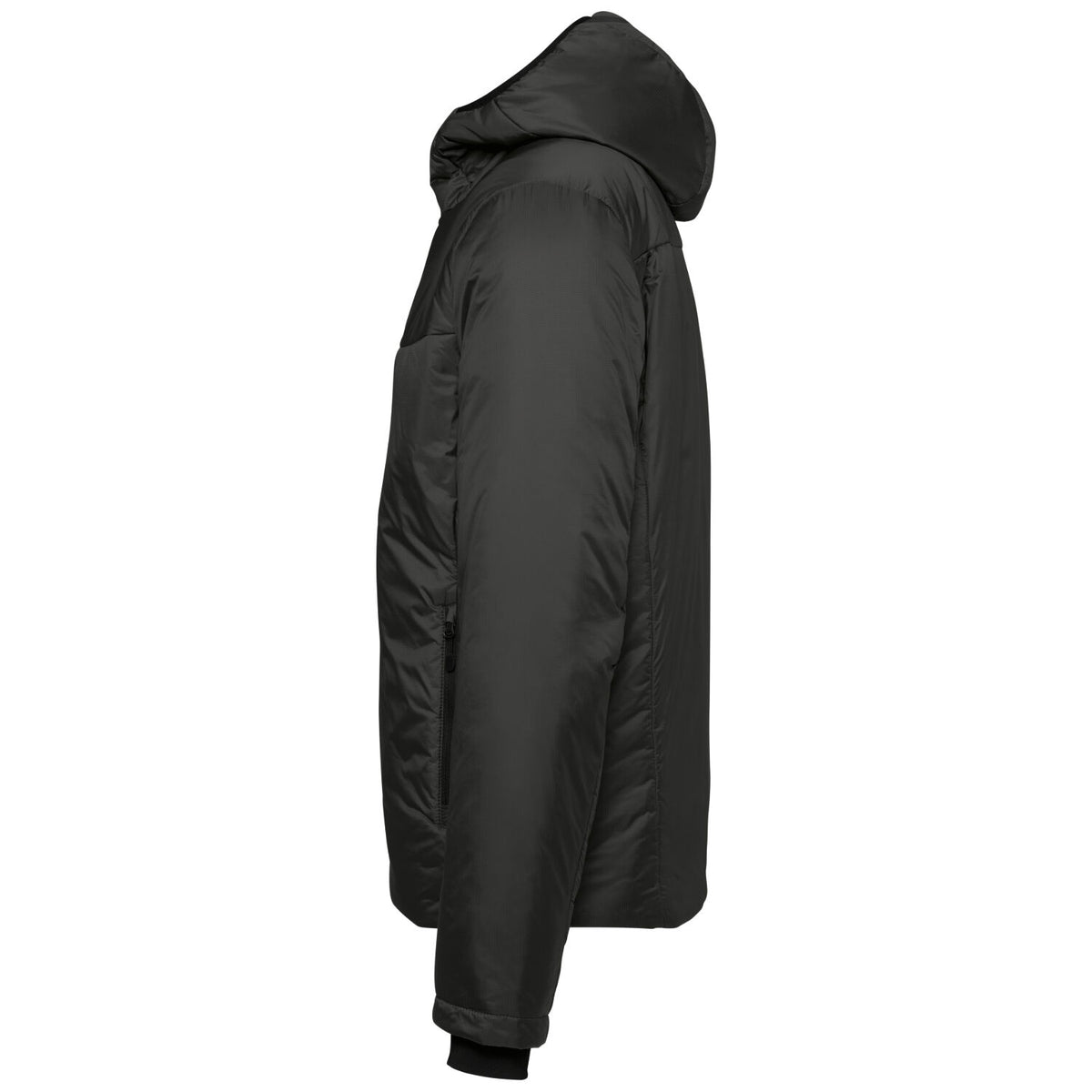 Hakro 889 Kapuzen-Thermo-Loftjacke – karbongrau