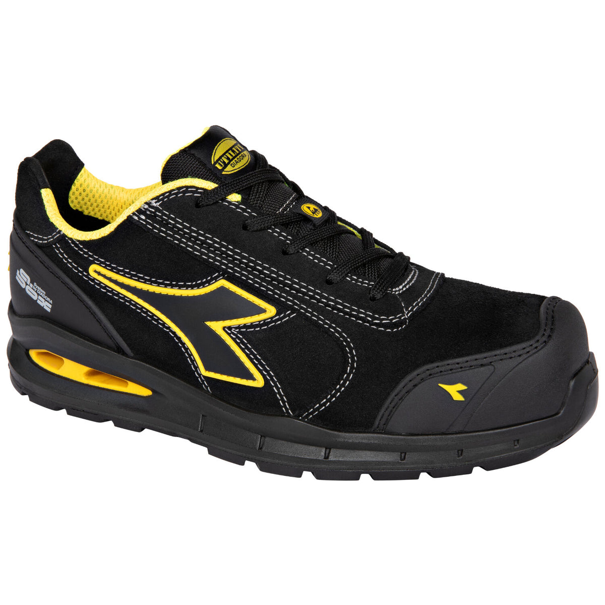 Diadora RUN A.BOX Mstr S3S Sicherheitshalbschuhe schwarz