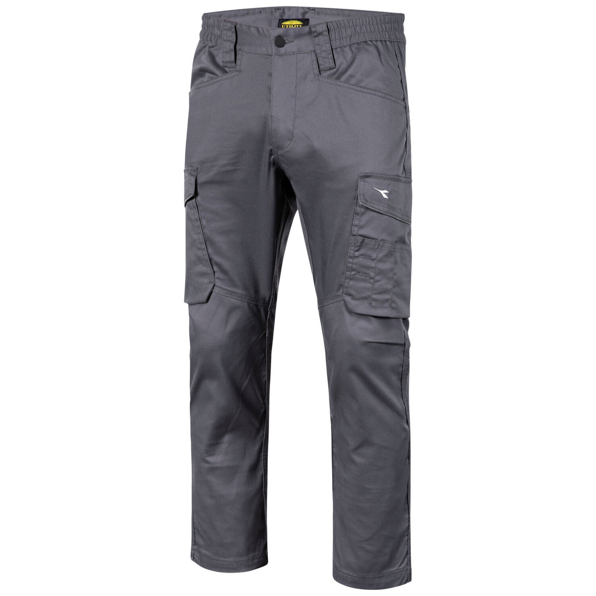 Diadora Pant Staff Stretch 2.0 Cargohose – steel grey